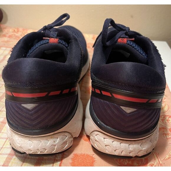 Brooks Mens Ghost 11 1102881D428 Blue Red Running Shoes Sneakers Size 12.5 D GUC - Picture 10 of 16